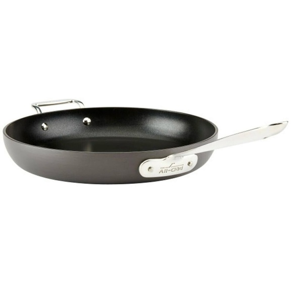 All-Clad 4 QT Black Nonstick Sauté Pan - Picture 1 of 8